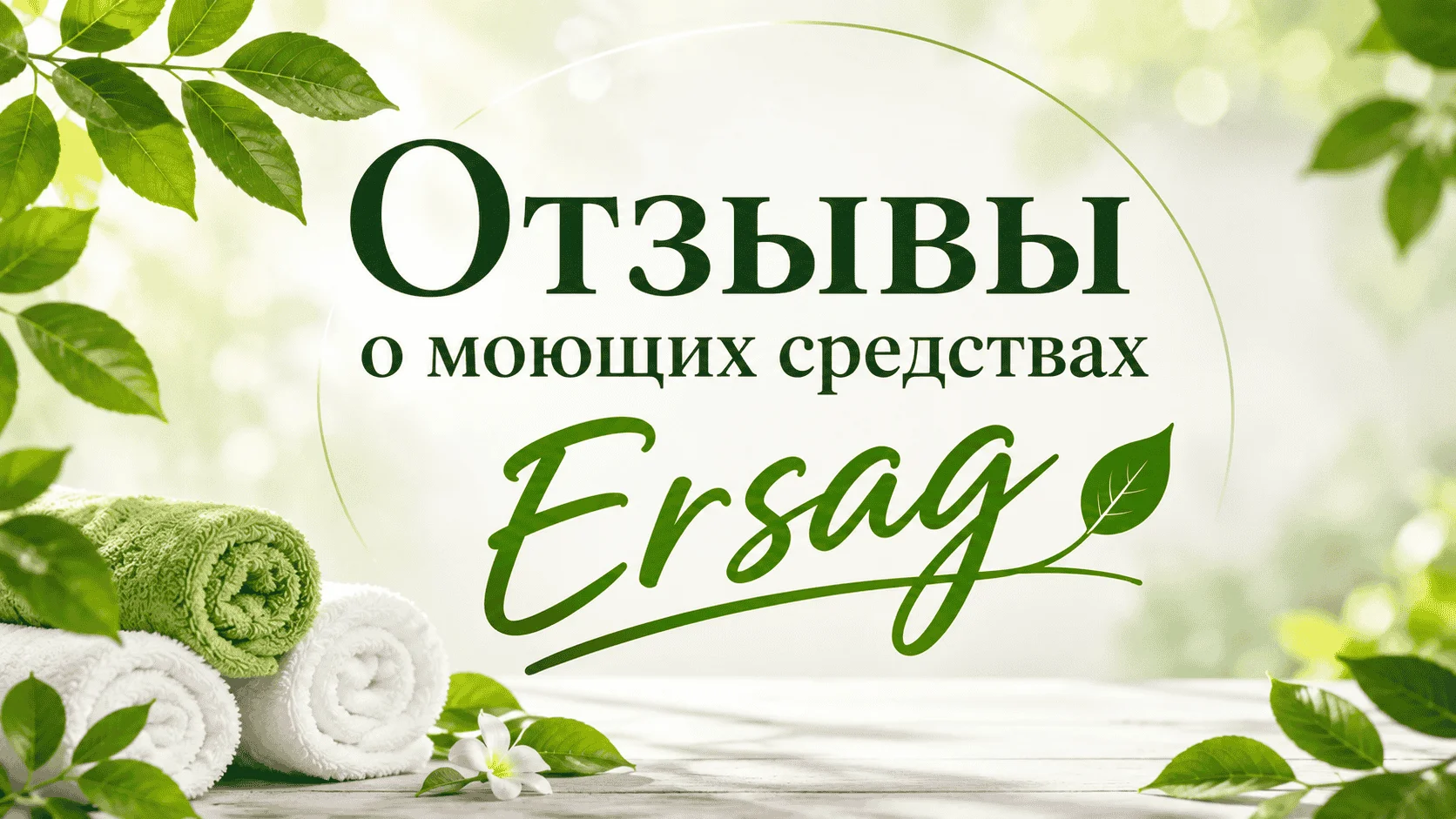 Отзывы о моющих средствах Ersag.